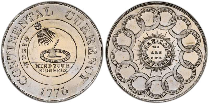 1776 HK-852a, Bashlow Restrike, Silver Dollar