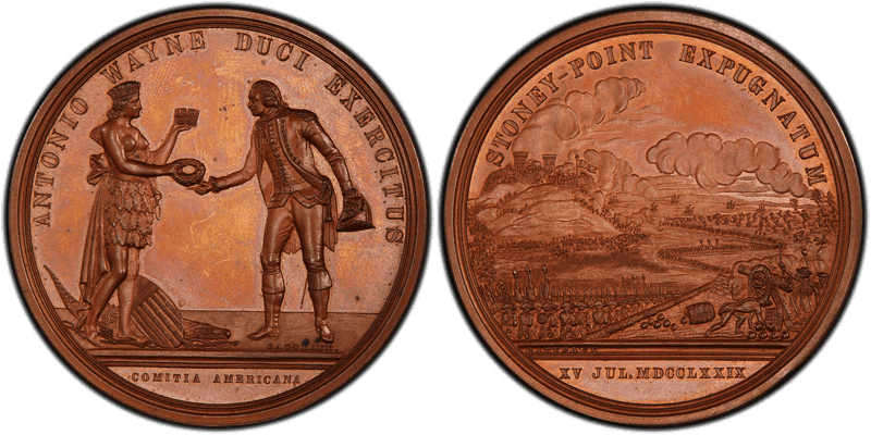 (1779) Bronze Medal J-MI-3, General Anthony Wayne