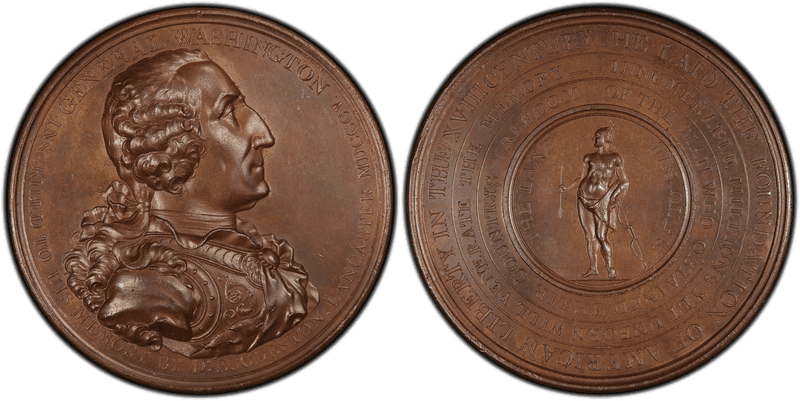 (1805) Bronze Eccelston Medal Baker-85, Thomas Webb