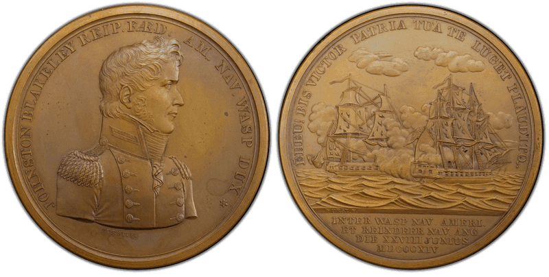 "1814" Bronze Medal FH-517, Johnston Blakely