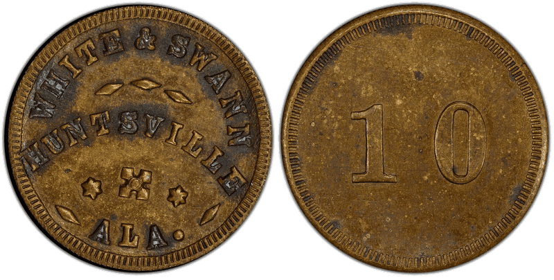 Civil War Store Cards series coin