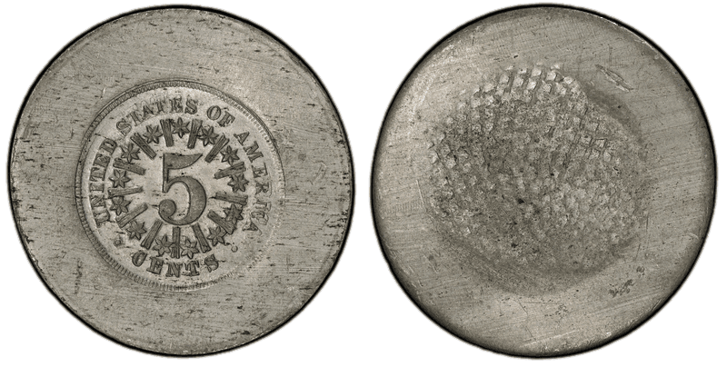 1866 Nickel Pattern - J-A1866-9