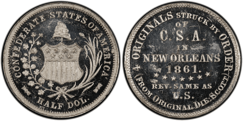1879 CSA, Scott Restrike Half Dollar