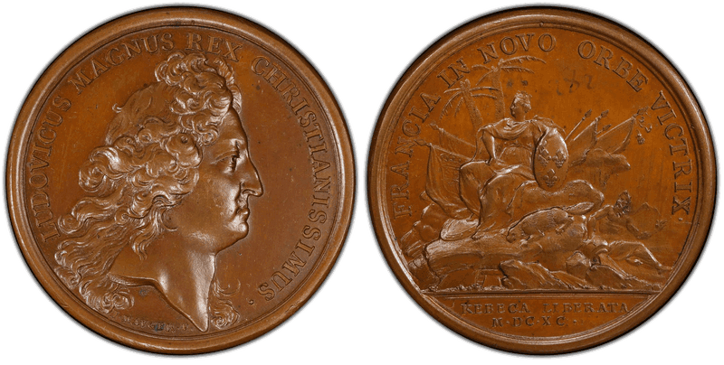 (1880-1898) Bronze Medal Betts-73, Quebec Preserved
