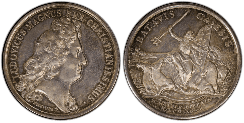 (1880-1898) Silver Medal Betts-50, Ile de Cayenne