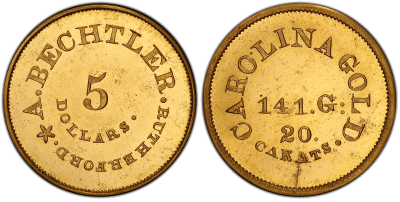 Bechtler Restrike Gold Pieces