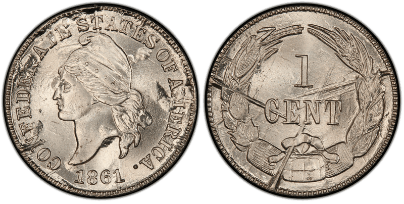 1961 Bashlow Restrike, Silver Cent