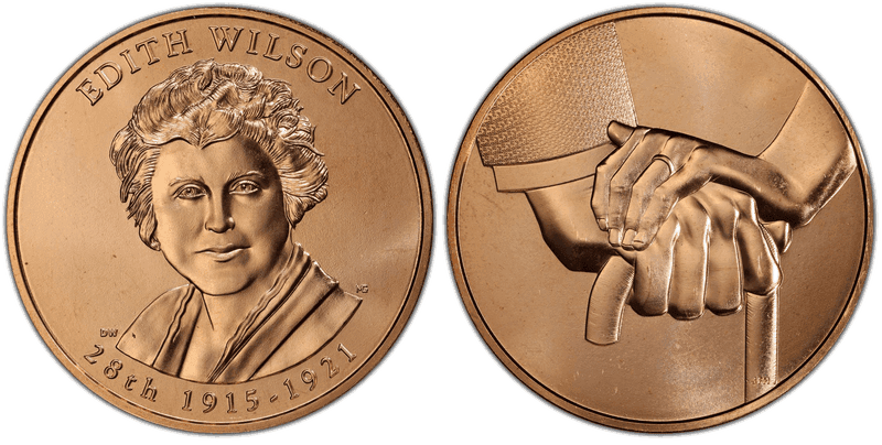 (2013) First Spouse Bronze Medal - Edith Wilson