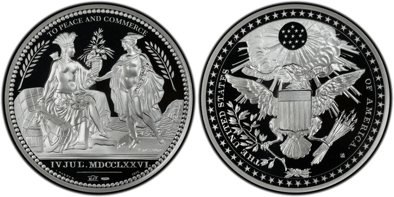 (2013) Silver Washington Diplomatic Medal - 1 oz