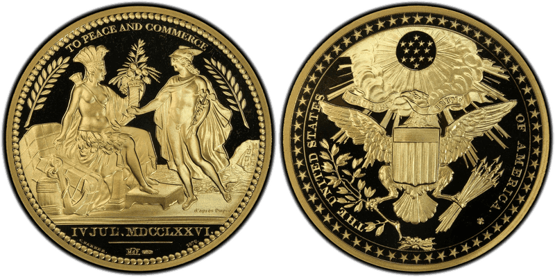 (2013) Gold Washington Diplomatic Medal - 2 oz