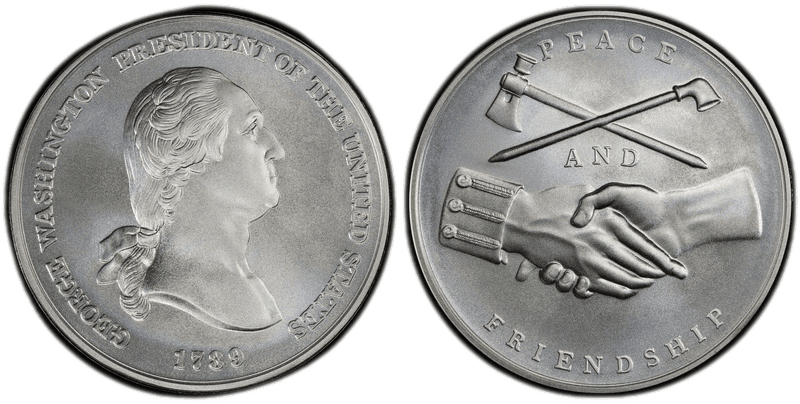 (2018) Presidential Silver Medal - George Washington