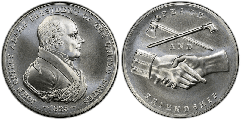 (2019) Presidential Silver Medal - John Quincy Adams