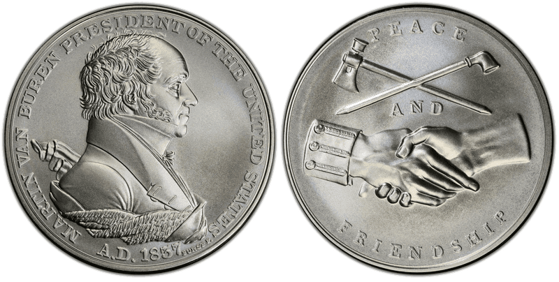 (2021) Presidential Silver Medal - Martin Van Buren