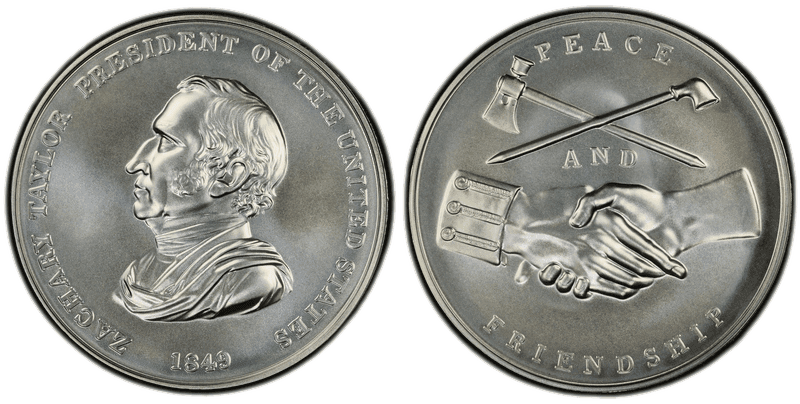 (2022) Presidential Silver Medal - Zachary Taylor