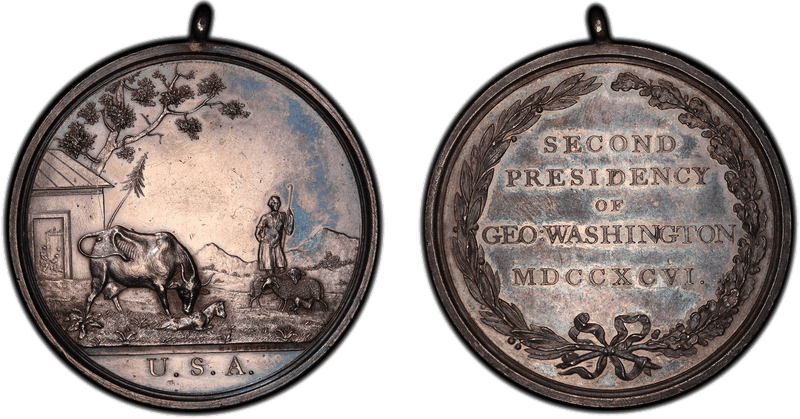 Washington Indian Peace Medals