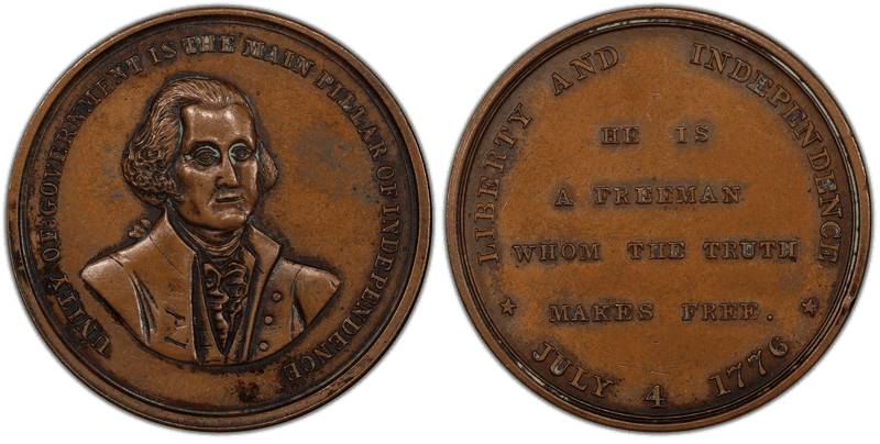 HK-114b, GW-432 Bronze Unity of Government Dollar