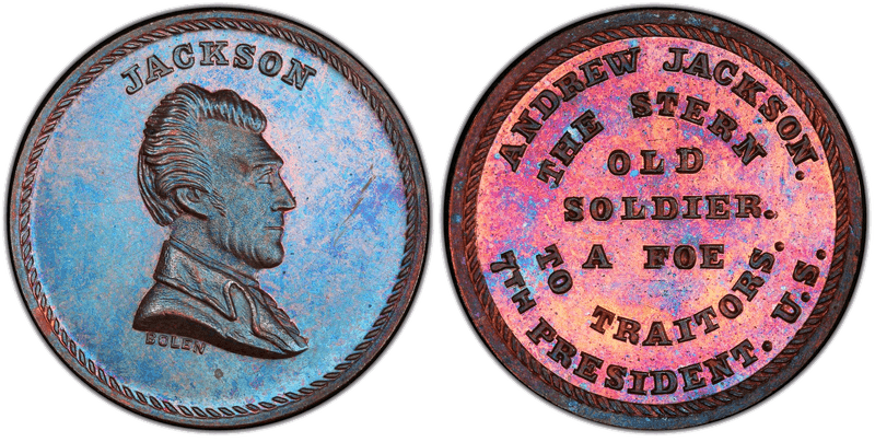 (c.1867) Medal JAB-27 Copper Jackson-Old Soldier