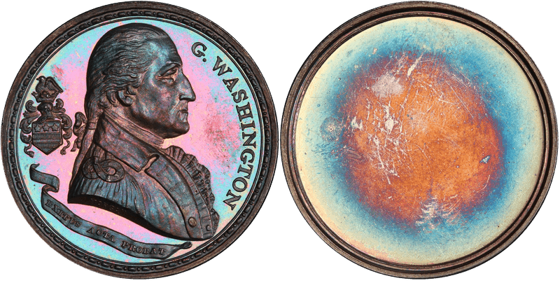 (1883) Silver Medal GW-1008A, George Washington