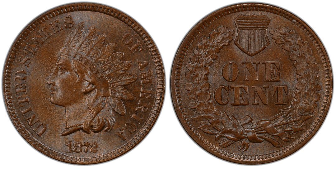 1872 Indian Head Cent