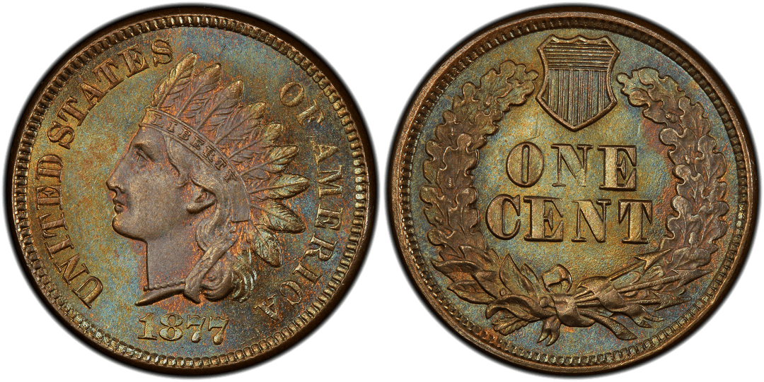 1877 Indian Head Cent