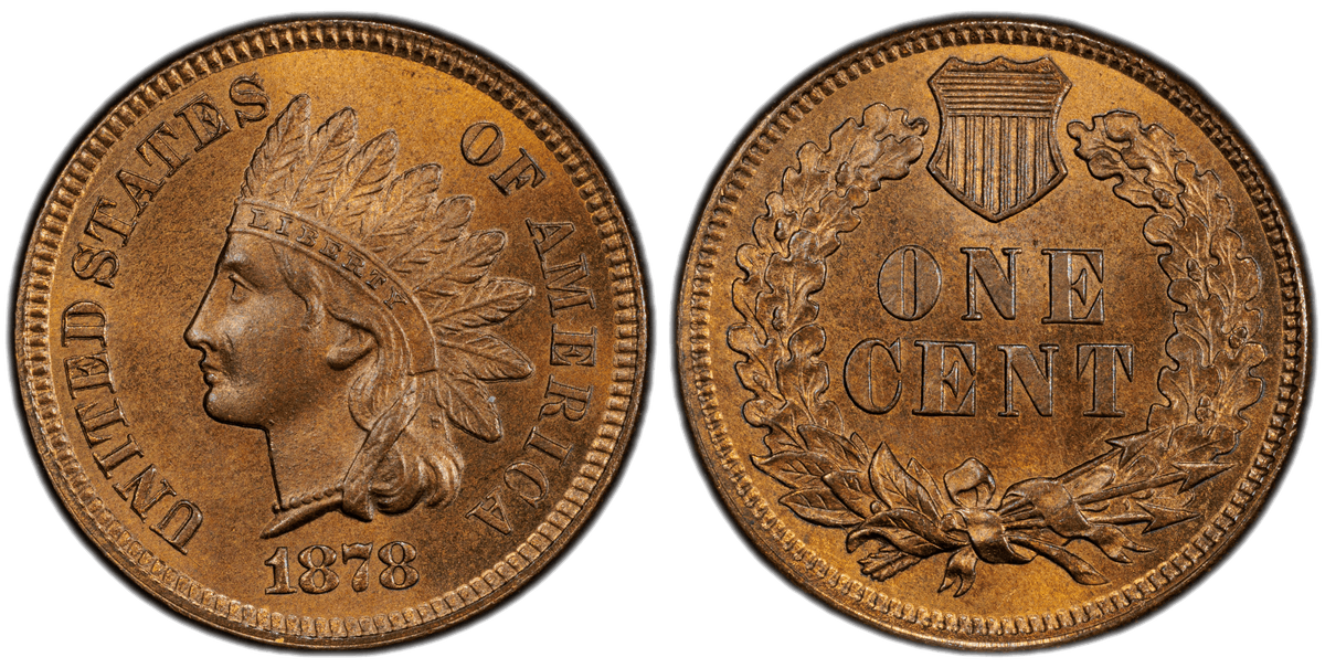 1878 Indian Head Cent