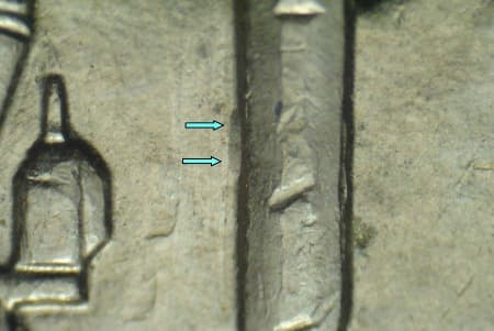 2007 Doubled Die Reverse WDDR-002