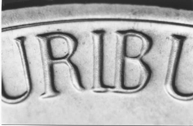 1967 Doubled Die Reverse WDDR-002