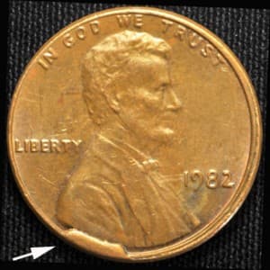 Cud error coin