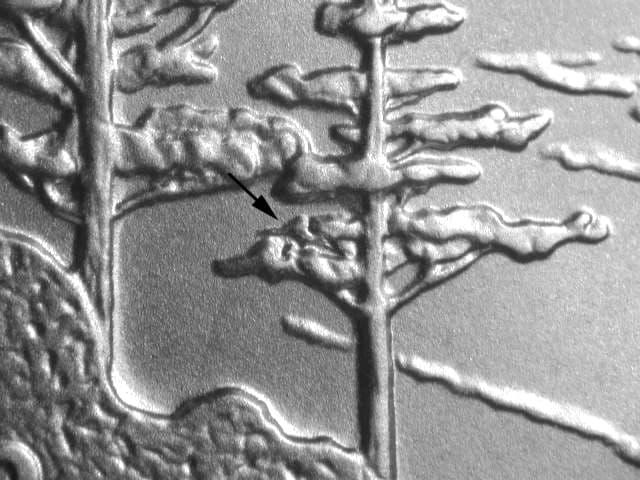 2005 Doubled Die Reverse WDDR-012