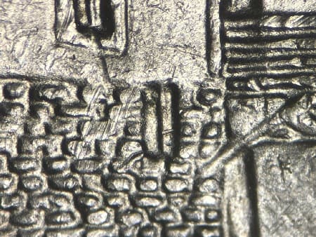 2017 Doubled Die Reverse WDDR-038