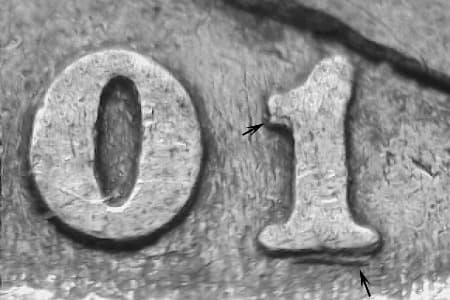 1901 Repunched Date WRPD-002