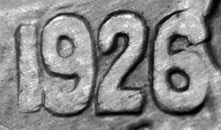 1926 Doubled Die Obverse WDDO-001
