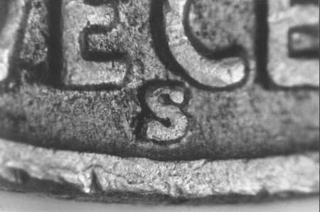 1931-S Repunched Mintmark WRPM-001