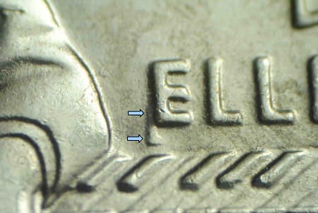2009 Doubled Die Reverse WDDR-015