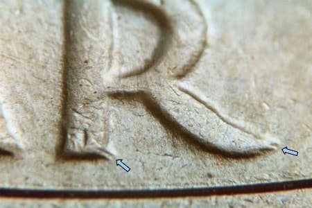 1971 Doubled Die Reverse WDDR-001