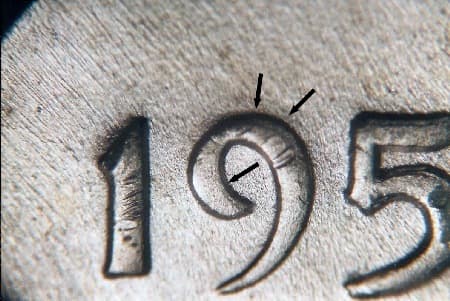 1950-D Doubled Die Obverse WDDO-001