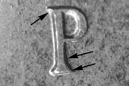 1942 Repunched Mintmark WRPM-017