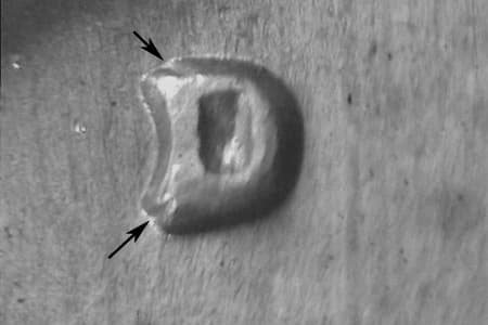 1971-D Repunched Mintmark WRPM-001