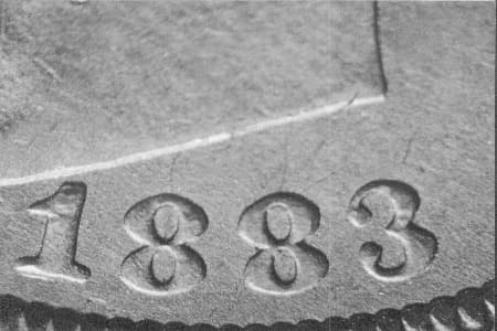 1883 Repunched Date WRPD-002
