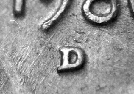 1980-D Doubled Mint Mark WDMM-001