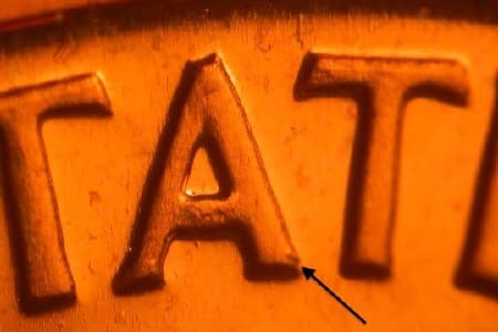 1961 Doubled Die Reverse WDDR-021
