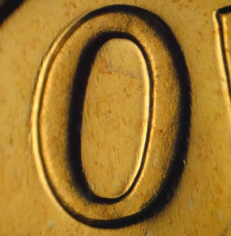 1961 Doubled Die Reverse WDDR-024
