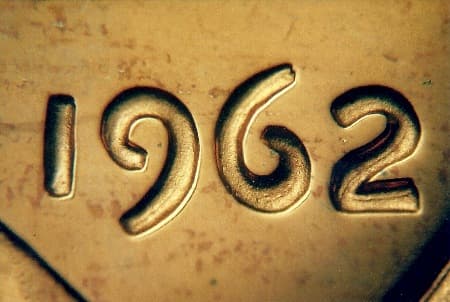 1962 Doubled Die Obverse WDDO-030
