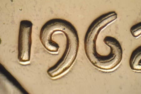 1962 Doubled Die Obverse WDDO-041