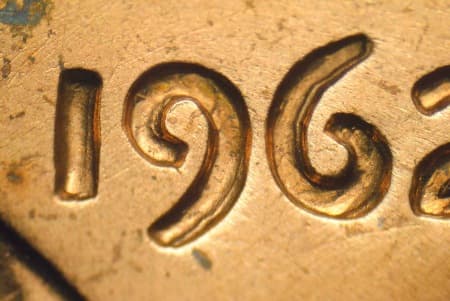 1962 Doubled Die Obverse WDDO-046