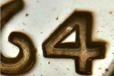 1964 Doubled Die Obverse WDDO-036