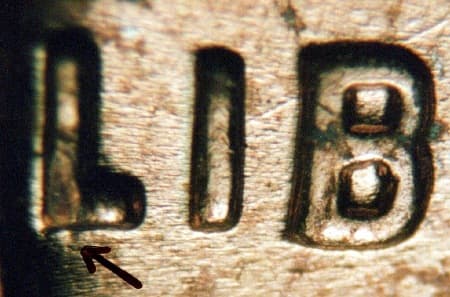 1964 Doubled Die Obverse WDDO-009