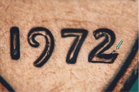 1972 Doubled Die Obverse WDDO-014