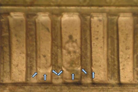 1990 Doubled Die Reverse WDDR-011