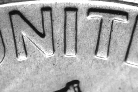 1996 Doubled Die Reverse WDDR-001